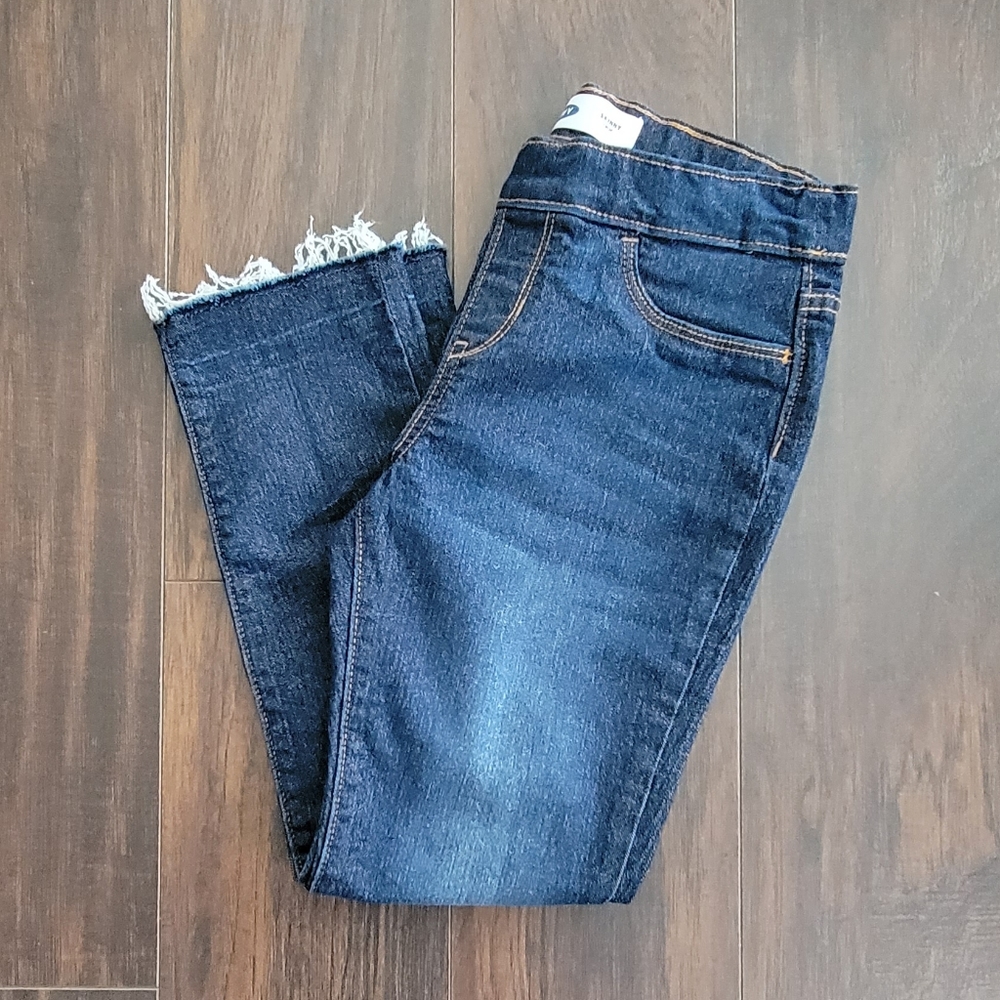 Reduced! Old Navy Skinny Crop Jeans L 10-12. - Picture 2 of 6